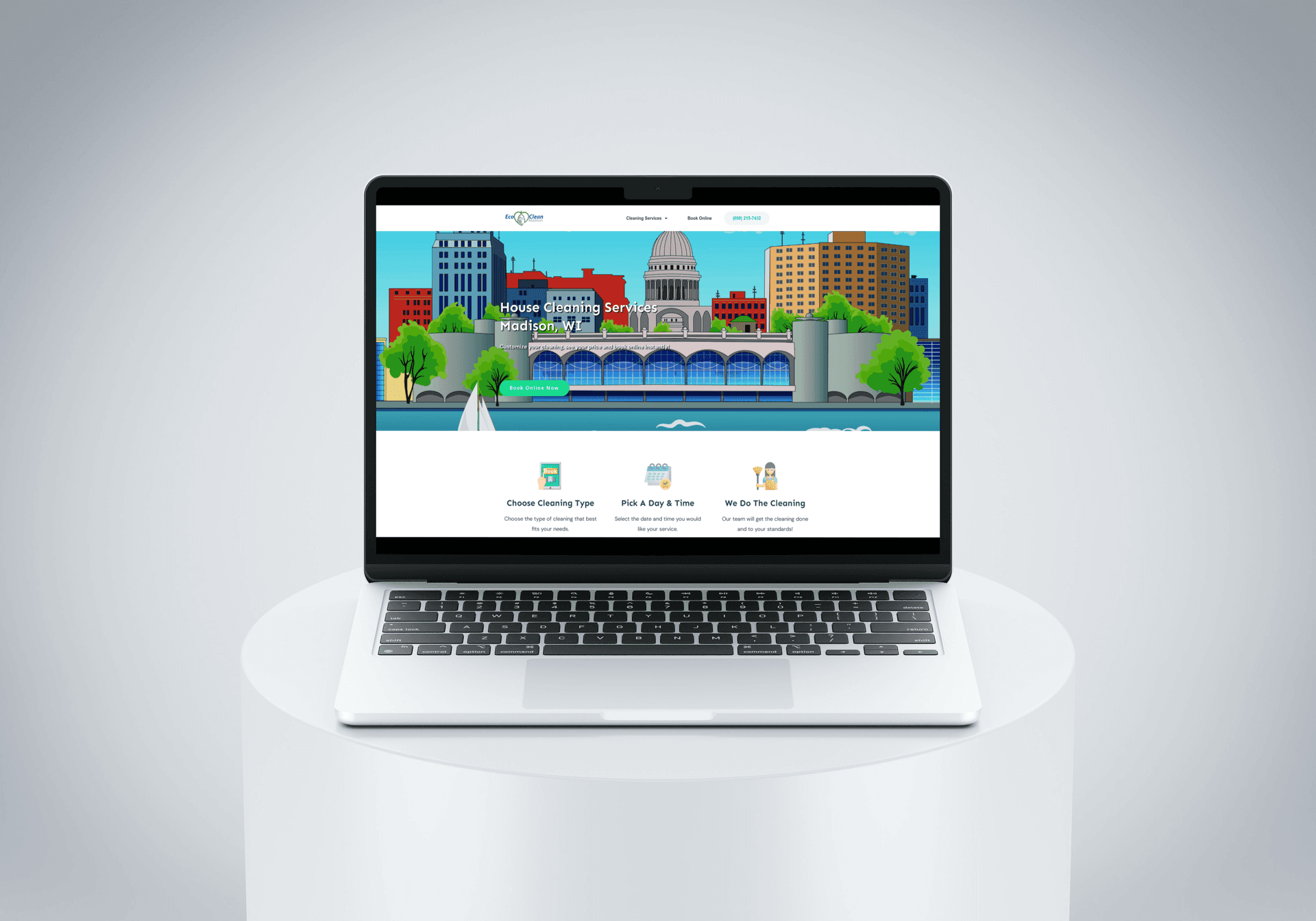 Eco Clean Madison case study preview