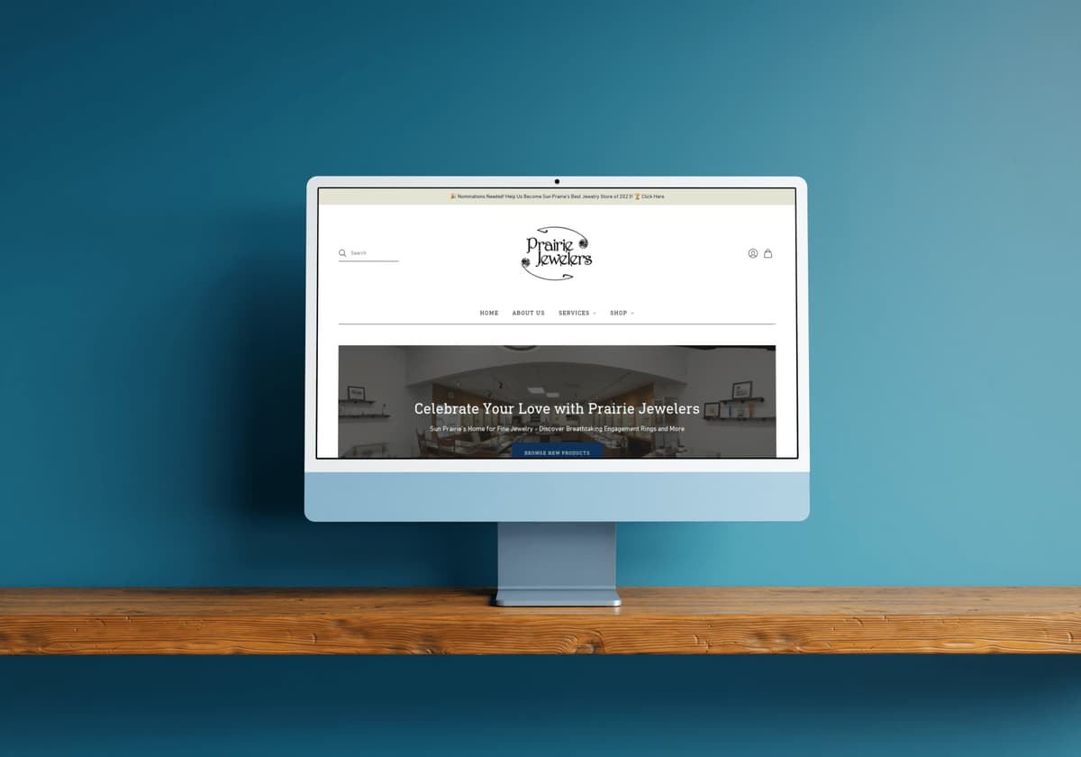 Prairie Jewelers case study preview